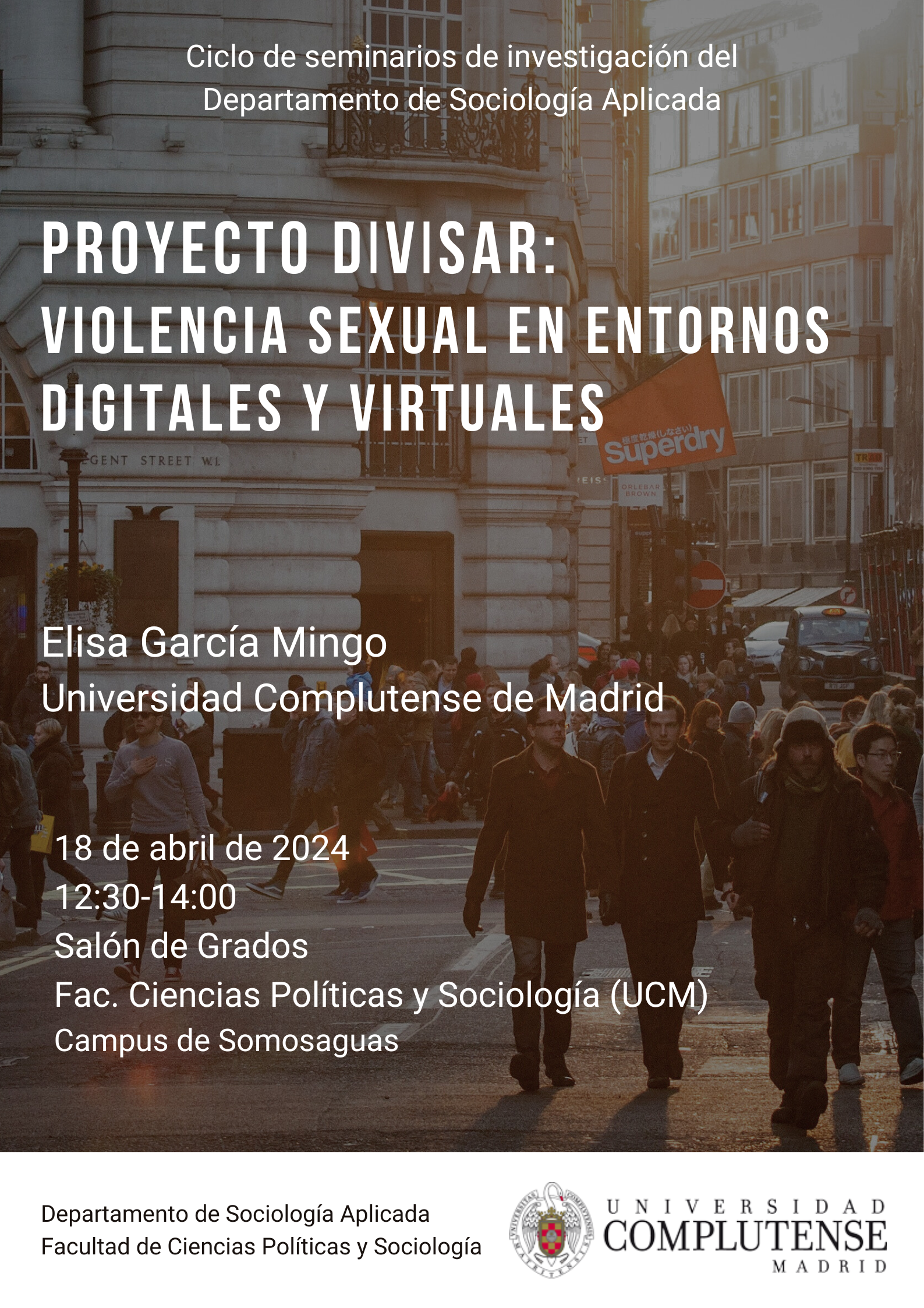 Proyecto Divisar: violencia sexual en  entornos digitales y virtuales